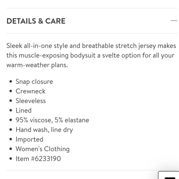 Naked Wardrobe Bodysuit - Picture 7 of 7